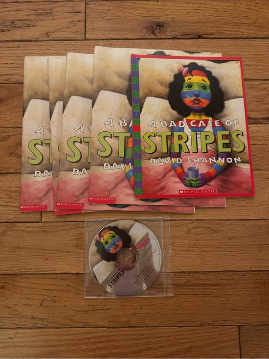 Other - A Bad Case of Stripes Listening Center Set